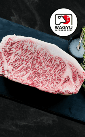 Japanese A5 Wagyu Miyazaki Sirloin Steak