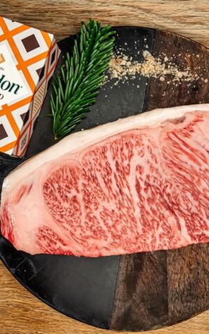 900 days grain fed Japanese A5 Wagyu SUMMO Sirloin Steak (only available @ OS)