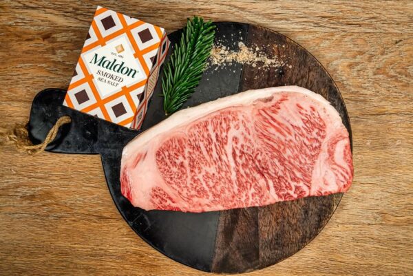 900 days grain fed Japanese A5 Wagyu SUMMO Sirloin Steak (only available @ OS)