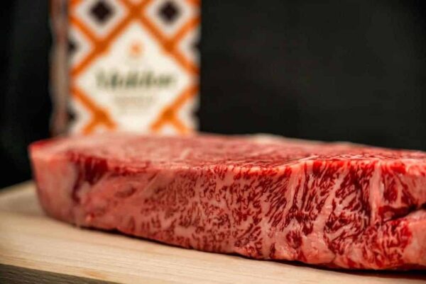 900 days grain fed Japanese A5 Wagyu SUMMO Sirloin Steak (only available @ OS)
