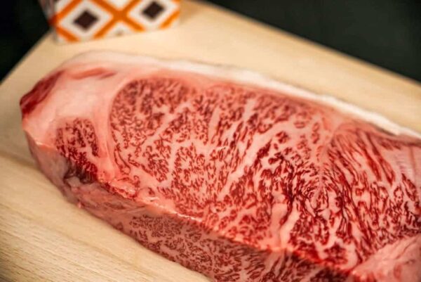 900 days grain fed Japanese A5 Wagyu SUMMO Sirloin Steak (only available @ OS)