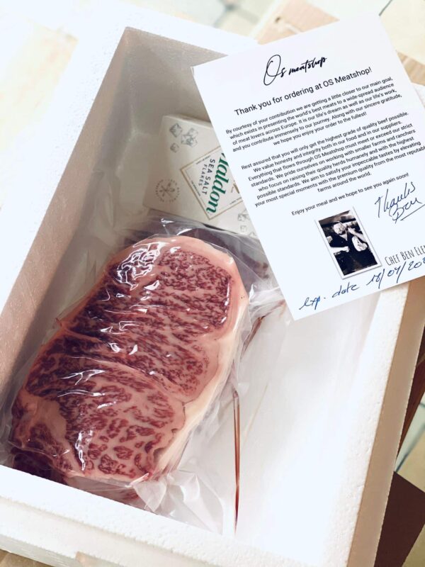 Japanese A5 Wagyu Miyazaki Sirloin Steak